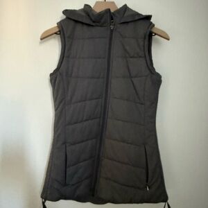 Calia by Carrie Underwood Gray Sleeveless Puffer Vest